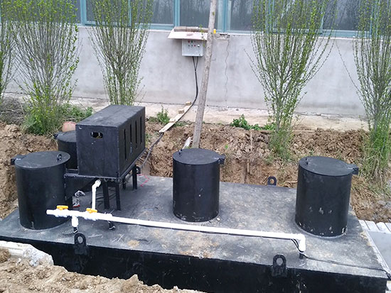 地埋式污水处理设备案例
